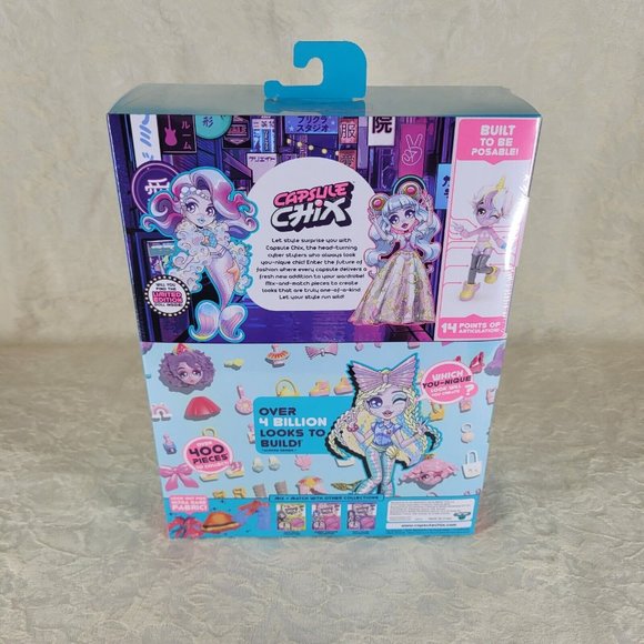 Capsule Chix Doll S1 Sweet Circuits Giga Glam CTRL ALT Magic Holo Glow New - Picture 7 of 9